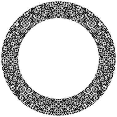 Resimli dekoratif daire