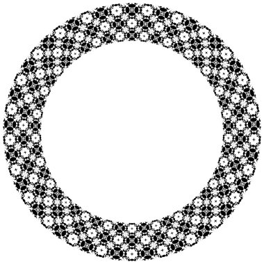 Resimli dekoratif daire