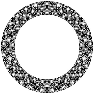 Resimli dekoratif daire