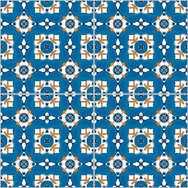 Resimli Portekizce fayans