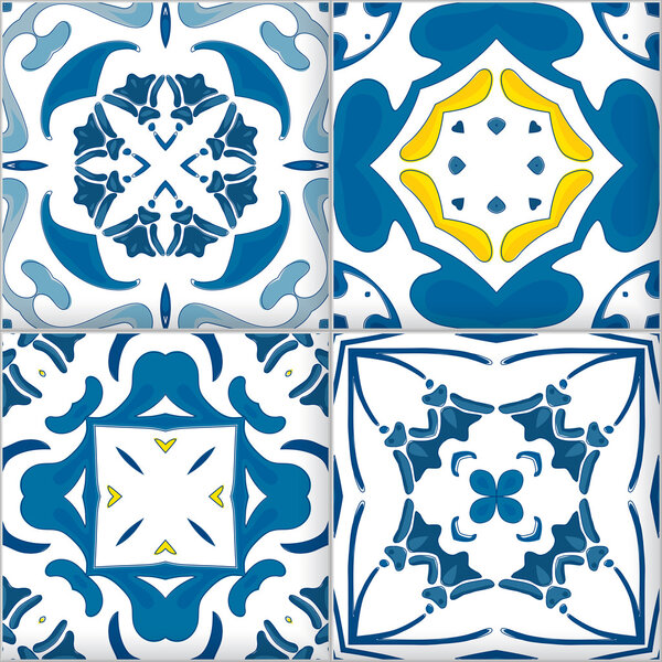 Illustrated Portuguese tiles