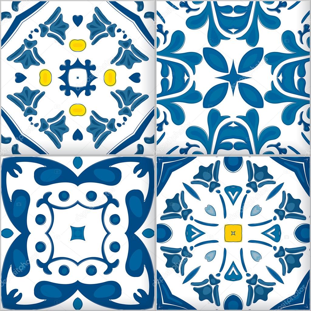 Illustrated Portuguese tiles