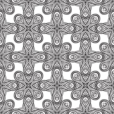 Dikişsiz resimli desen