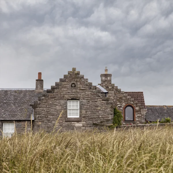 Altes Steinhaus — Stockfoto