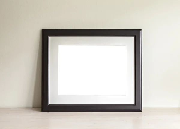 Horizontal frame mockup cena — Fotografia de Stock