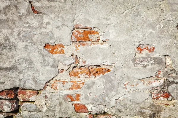 Cracked brick wall — Stock Photo, Image