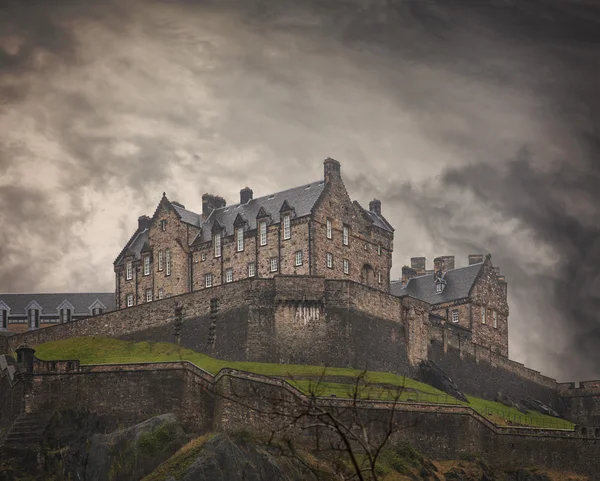Mittelalterliche Burg Edinburgh — Stockfoto