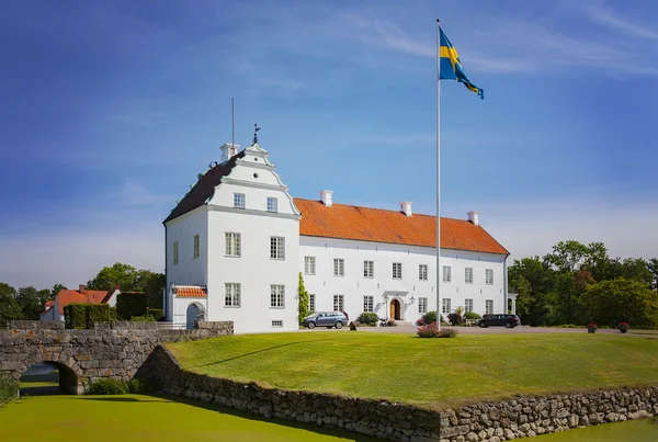 Zamek rezydencji Ellinge Szwecja — Zdjęcie stockowe