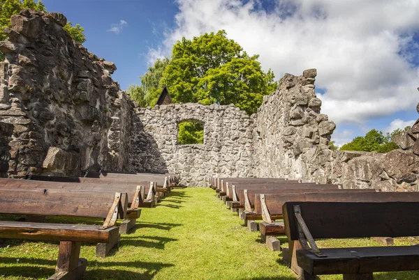 Záborszky Györgyi templomrom — Stock Fotó