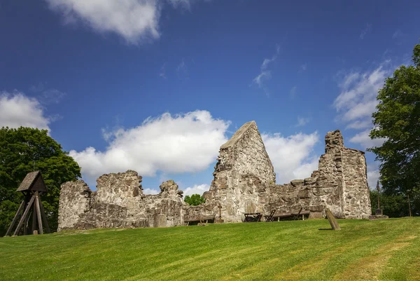 Középkori templomrom — Stock Fotó