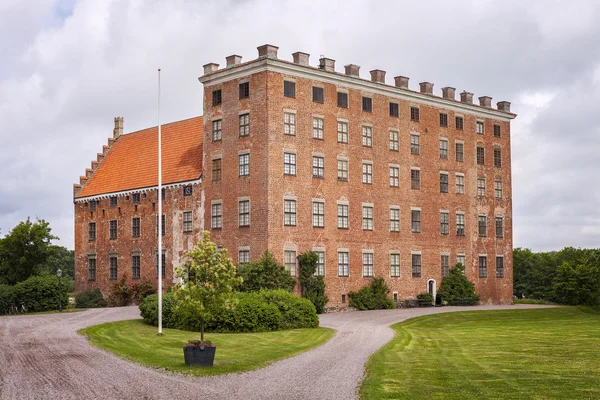 Schwedische Burg von svaneholm — Stockfoto