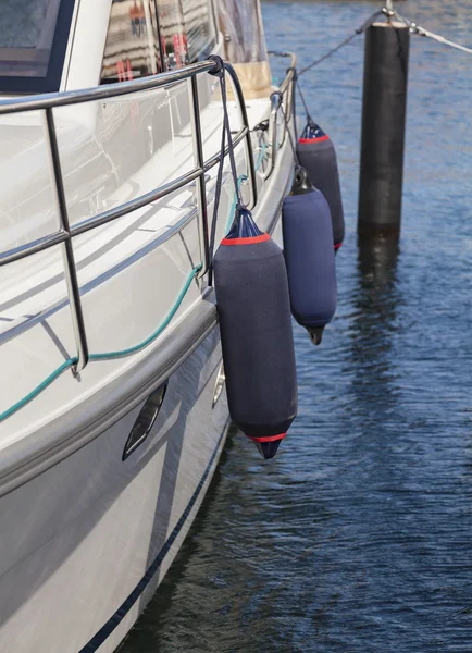 Boat buoys hanging — Stock Photo, Image
