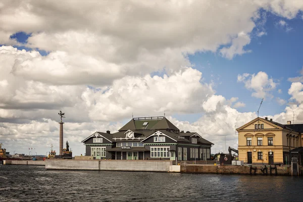 Ancien bâtiment de la gare d'Helsingborg — Photo