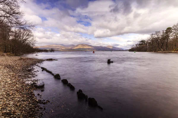 Jezioro Loch lomond Szkocji — Zdjęcie stockowe