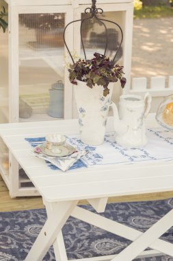 Bahçe veranda köşe