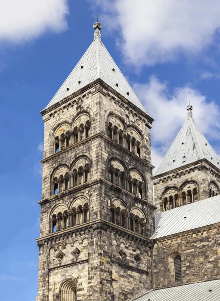 Cathédrale de Lund clochers — Photo