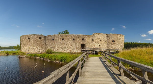 En de provincie Kronobergs fort ruïne Zweden — Stockfoto