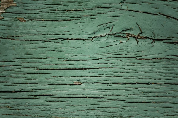 Green painted wood background — Stock Photo, Image