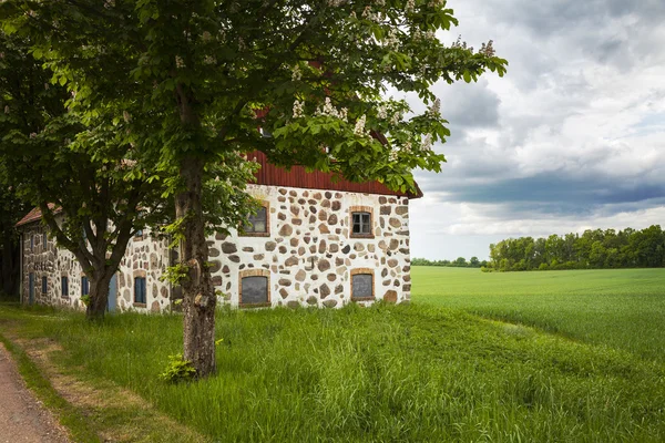 Fienile rurale rustico — Foto Stock