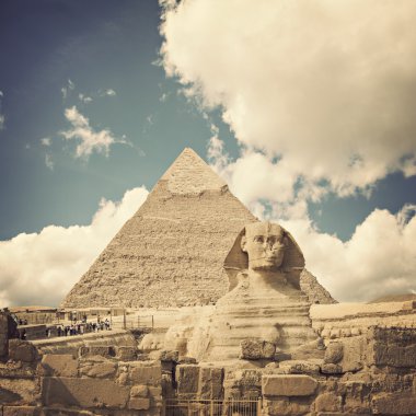 The Sphinx in Egypt clipart