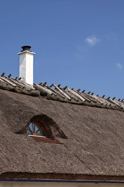 Došková střecha — Stock fotografie