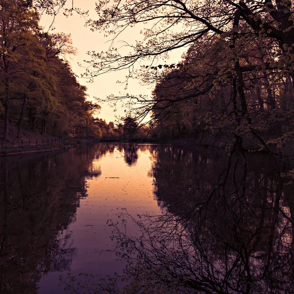 Puesta de sol de otoño — Foto de Stock