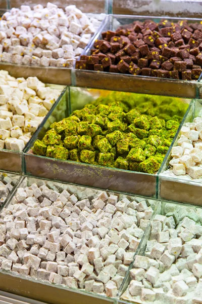 Selection of Turkish delights — Stock Photo, Image