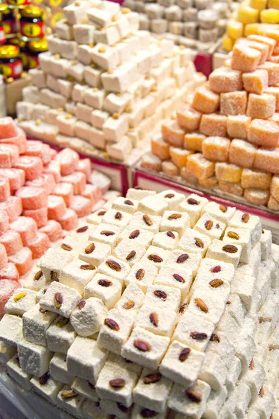 Turkish delights sweets — Stock Photo, Image