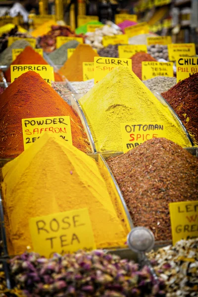 Turkish spice market — Stock Photo, Image