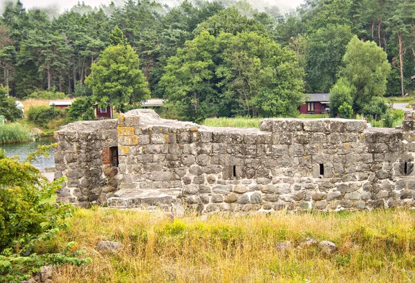 Ahus fort ruïne — Stockfoto