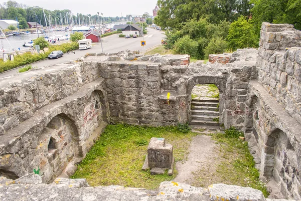 Fort Ruin in Ahus — Stock Photo, Image