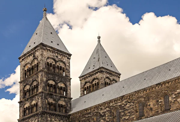 Cathédrale de Lund clochers — Photo