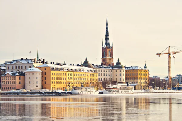 Inverno stockholm — Fotografia de Stock