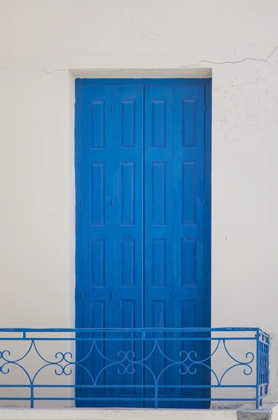 Blue door — Stock Photo, Image