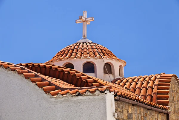 Agios Nikolaos kirke Stock-billede