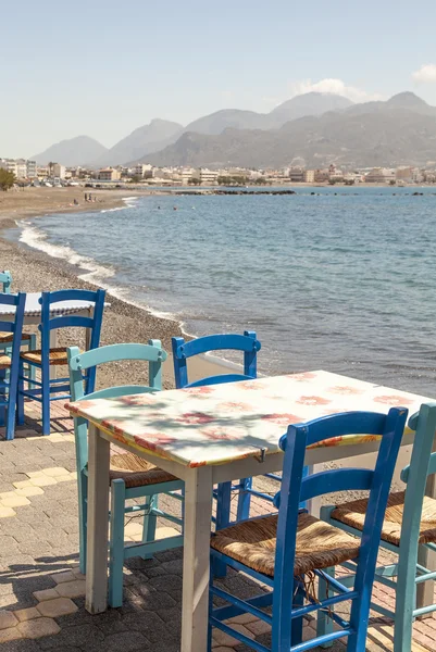 Řecká restaurace — Stock fotografie