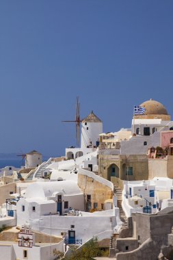 Santorini yel değirmenleri
