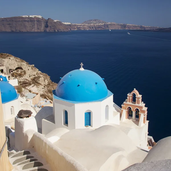 Chiese a cupola blu — Foto Stock