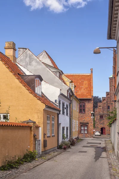 Helsingor herenhuizen — Stockfoto