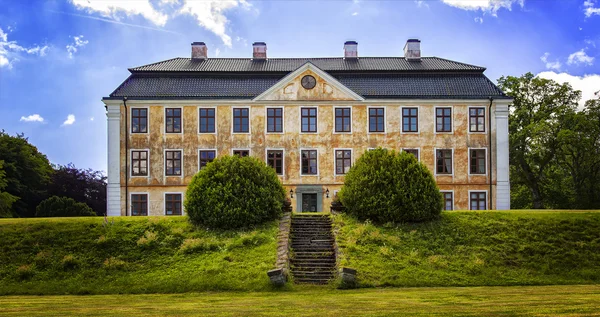 Stary zamek rezydencji Christinehof Szwecja — Zdjęcie stockowe