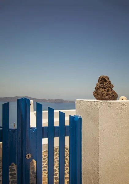 Cancello con vista — Foto Stock