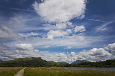 Loch Awe bulutlar
