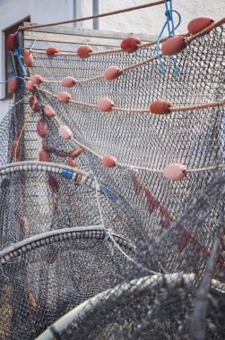 Eski balık ağları