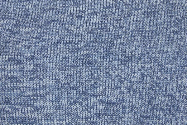 Modré pletené materiál — Stock fotografie