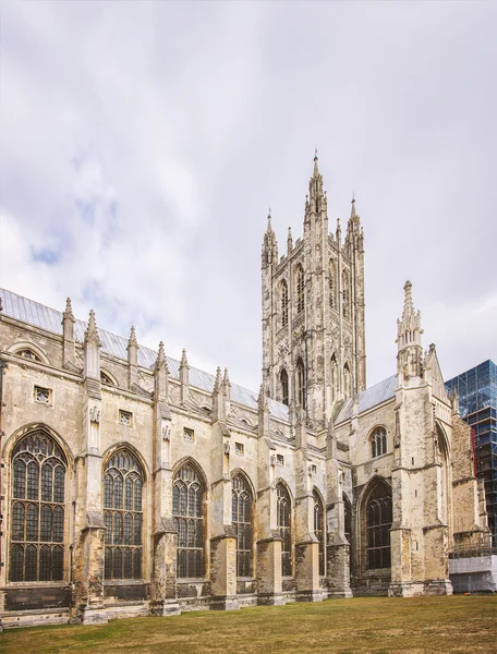 Canterbury cathedral steeple — Stock Photo, Image