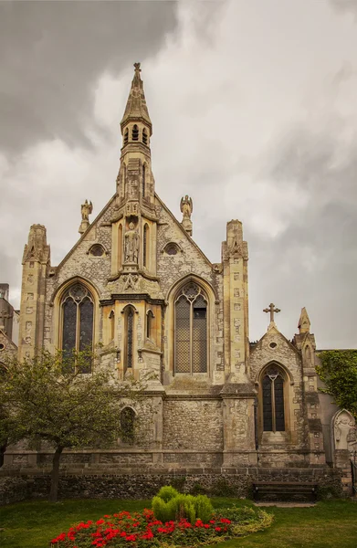 Jardín catedral de Canterbury — Foto de Stock