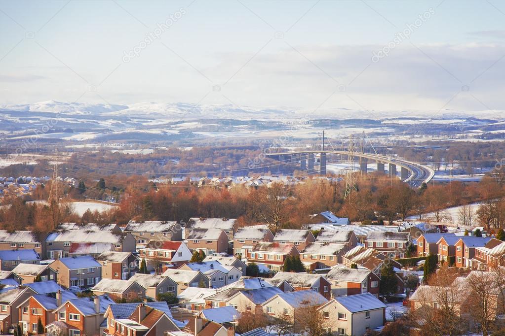 Clydebank and Erskine bridge