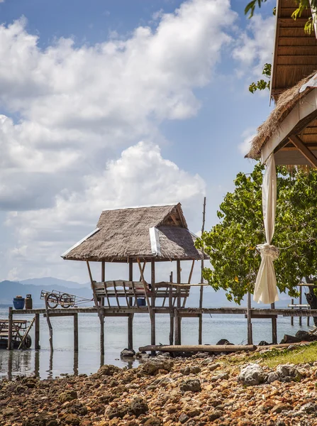 Tailandia cabaña de playa — Foto de Stock