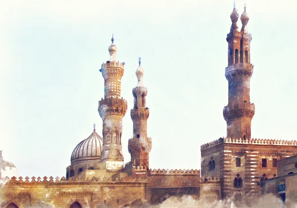 Cairo Egypt mosque — Stock Photo, Image