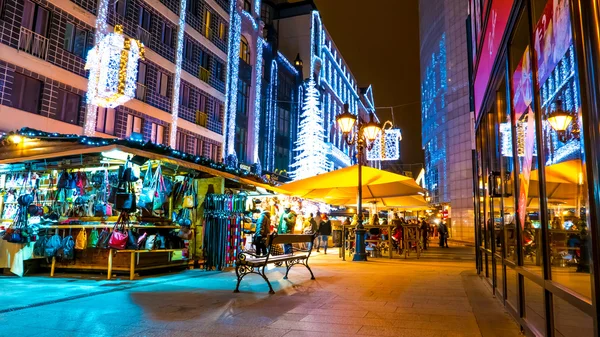 Mercado de Navidad en Budapest — Foto de Stock